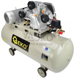 Kompresor olejový 3-piestový 4,0 kw, 400 V, 490 l/min, vzdušník 200 litrov, GEKO
