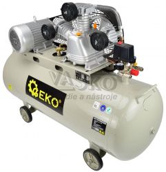 Kompresor olejov 3-piestov 4,0 kw, 400 V, 490 l/min, vzdunk 200 litrov, GEKO