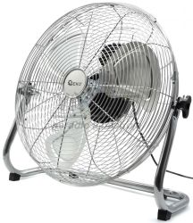 Nerezov podlahov ventiltor 50 cm, GEKO