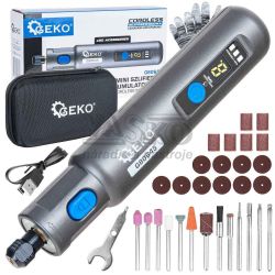 Mini akumul�torov� br�ska s regul�ciou ot��ok 3,6V + pr�slu�enstvo, GEKO
