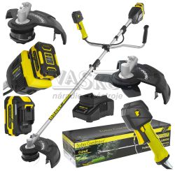 Akumul�torov� krovinorez bezuhl�kov�, 4.0Ah 20V CoreX, GEKO