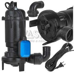 erpadlo kalov s rezacmi nomi 230V/50Hz, 20.000l/h, 750 W, 2 
