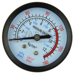 Tlakomer na domácu vodáreň 0-12 barov, GEKO Tlakomer na domácu vodáreň 0-12 barov, GEKO