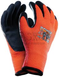 Ochrann rukavice IGLOO zimn, zateplen, oranov, vekos 9, VASKO