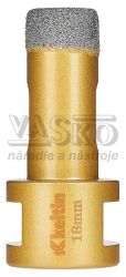 Vrtk diamantov korunkov, zvit M14 do uhlovej brsky priemer 18 mm, GEKO