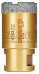 Vrtk diamantov korunkov, zvit M14 do uhlovej brsky priemer 32 mm, GEKO