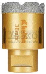 Vrtk diamantov korunkov, zvit M14 do uhlovej brsky priemer 38 mm, GEKO