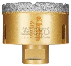 Vrtk diamantov korunkov, zvit M14 do uhlovej brsky priemer 68 mm, GEKO