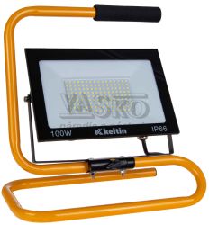 LED Lampa 100W so stojanom, studen biela, 230V, KELTIN