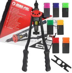 Run nitovacie kliete 410 mm na maticov nity M3, M4, M5, M6, M8, M10, M12, MAR-POL