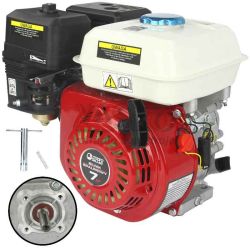 Benznov tvortaktn spaovac motor, 223 cm3, vkon 7,0  kW, hriade 19 mm, MAR-POL