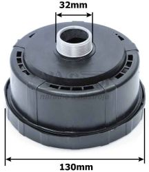 Vzduchov filter do 200 litrovch kompresorov , zvit M32, priemer 13 cm, MAR-POL