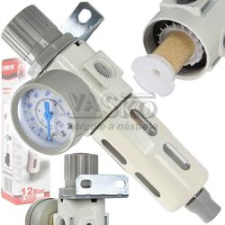 Odkaova s manometrom a regultorom tlaku, 1/4 