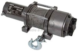 Naviják elektrický, 12V, 800W, max. ťah 1814 kg, oceľové lano 6 mm, MAR-POL Naviják elektrický, 12V, 800W, max. ťah 1814 kg, oceľové lano 6 mm, MAR-POL