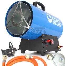 Teplogenerátor plynový spotreba plynu 0,65kg/h, výkon 15kW, 320m3/h, RIPPER