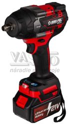 Akumul�torov� r�zov� u�ahov�k 1/2", 1000Nm, 2x 4Ah, 1x nab�ja�ka, MAR-POL