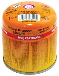 Plynov� kartu�a s propan-but�nom 190 g, prepichovacia, ELICO