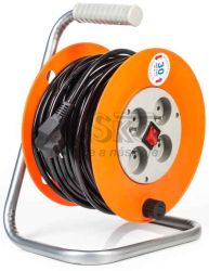 Kbel predlovac na cievke 30 m, prierez 1,5mm2, PM-PB-30-3-1.5, POWERMAT