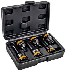 Sada kr�tk�ch a dlh�ch �derov�ch hlav�c M14, M16, M18,  6-dielna, POWERMAT