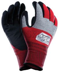 Ochrann rukavice SUPER TECH SANDY PRO, pieskov nitril, vekos 7, VASKO
