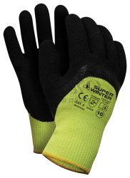 Ochrann rukavice SUPER WINTER zimn, zateplen, ltozelen, vekos 9, VASKO
