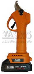 Akumul�torov� z�hradn�cke no�nice, 2x1,5Ah bat�ria, 21V,1x nab�ja�ka, max. rez 25mm, VASKO