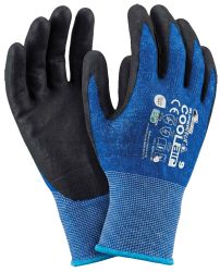 Ochrann� rukavice SUPER TECH COOL AIR, �plet coolmax so spandexom, modr�, ve�kos� 10
