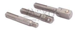 Redukcie pre hlavice 1/4", 3/8", 1/2" s upnanm SDS plus, XL-TOOLS