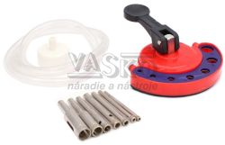 Sada diamantovch vrtkov do skla a keramiky 4 - 12 mm s chladenm, XL-TOOLS