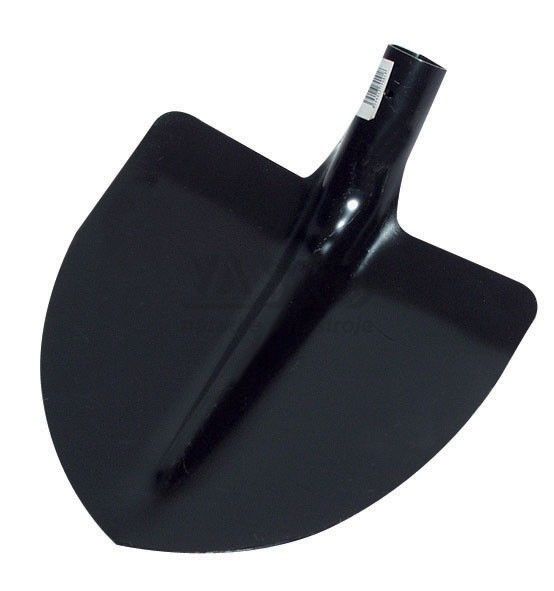 Lopata srdcovka 26 x 28 cm, ierny lak, bez nsady, Mac Hook